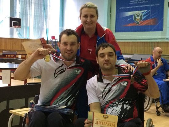 Теннисисты Игорь Лунг и Александр Соколов завоевали золото и бронзу на Чемпионате России